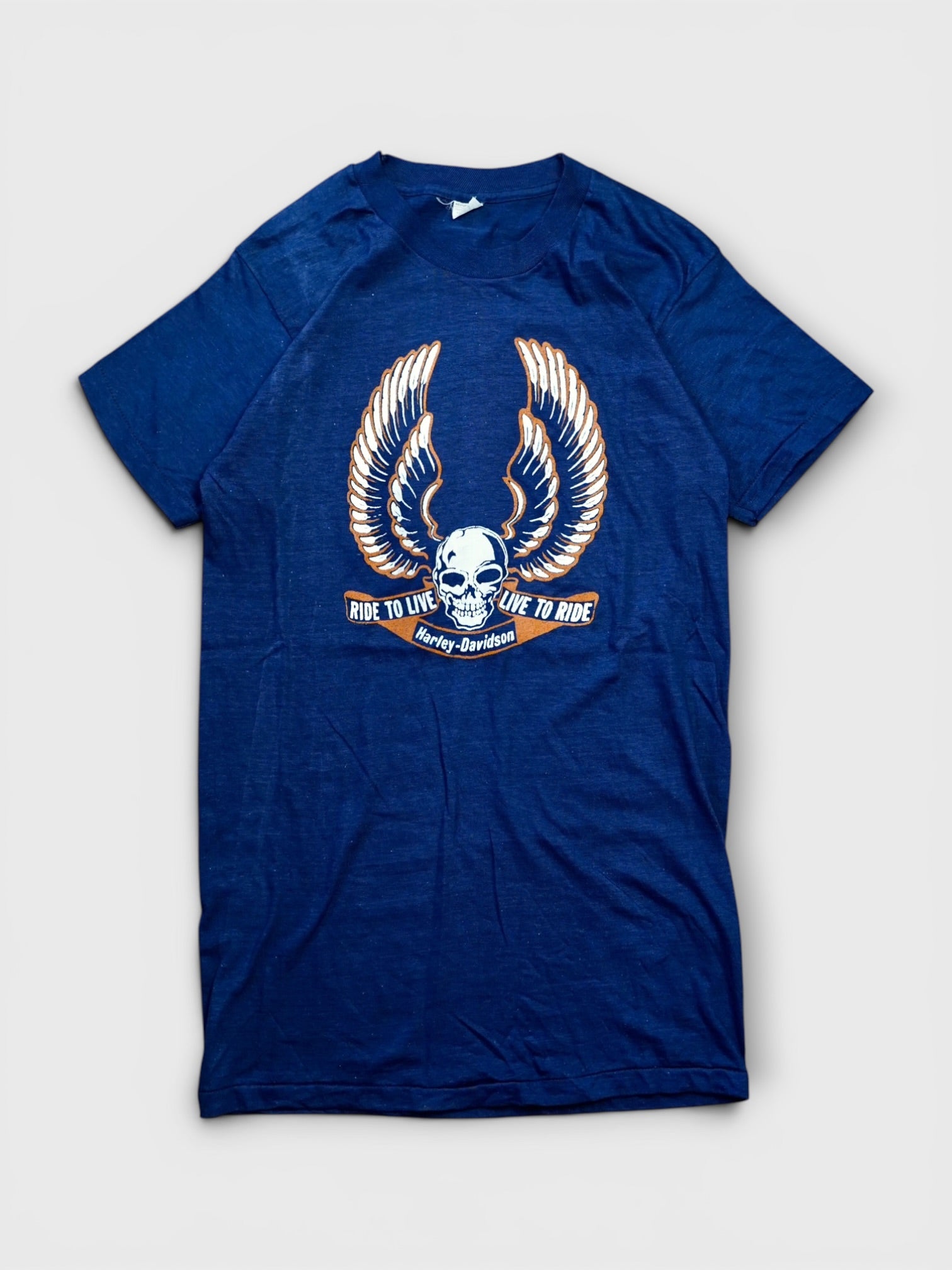 古着 スカル ハーレーダビッドソン Harley-Davidson Tシャツ HARLEY 