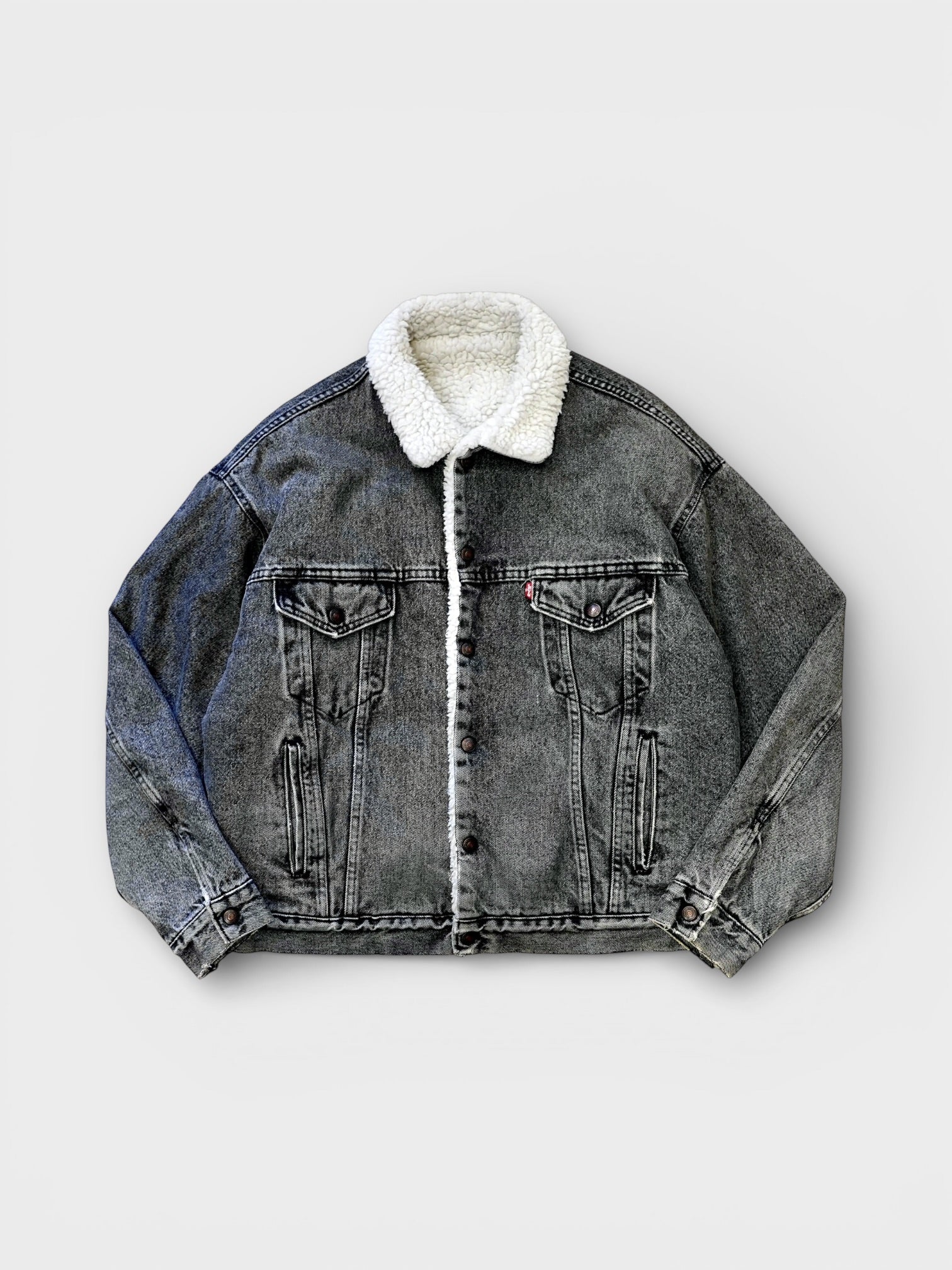 80's Levi's 70609 Black sherpa jacket made in USA 【L】リーバイス