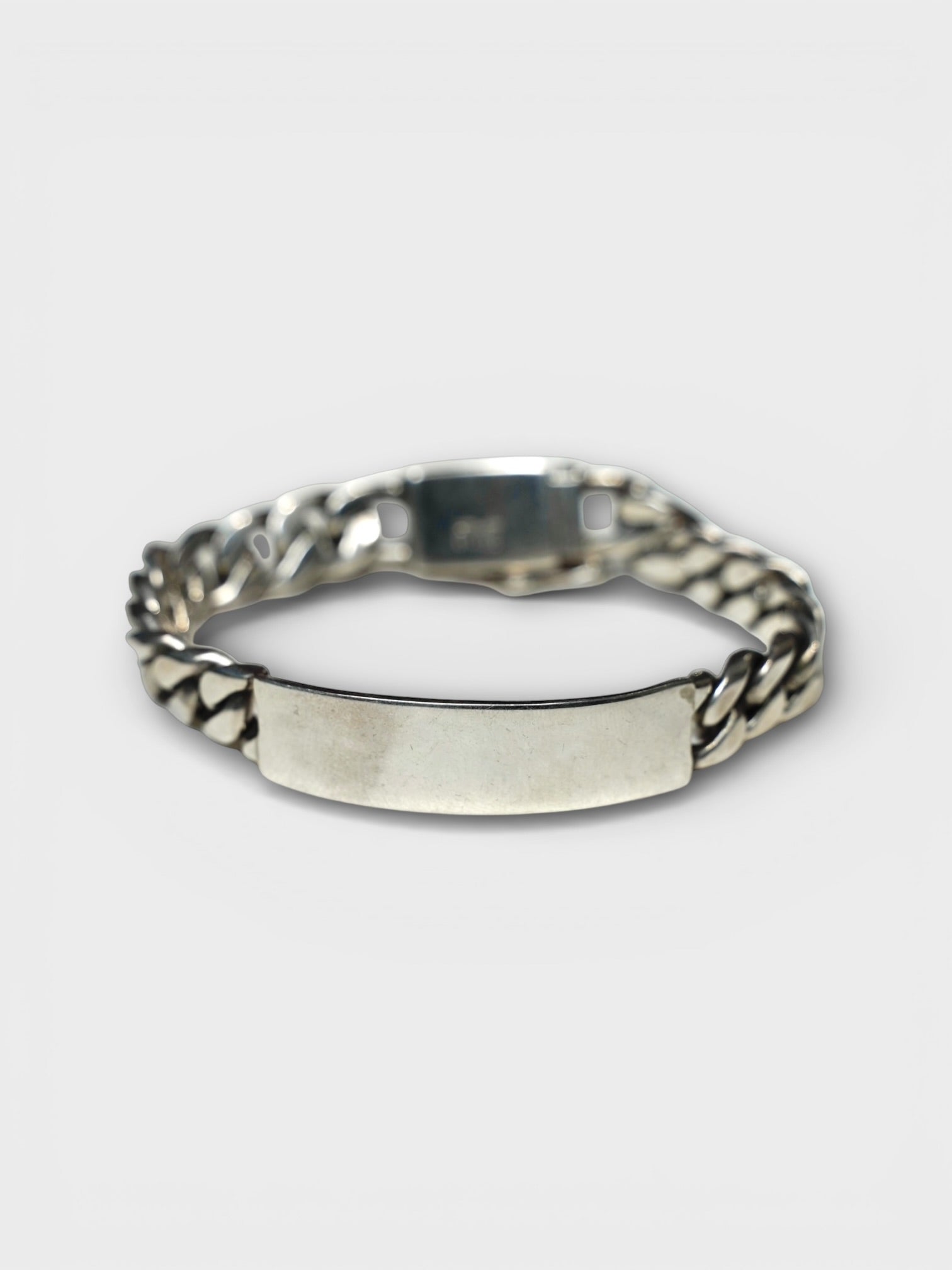 Vintage Mexican Silver ID Bracelet ヴィンテージ メキシカン