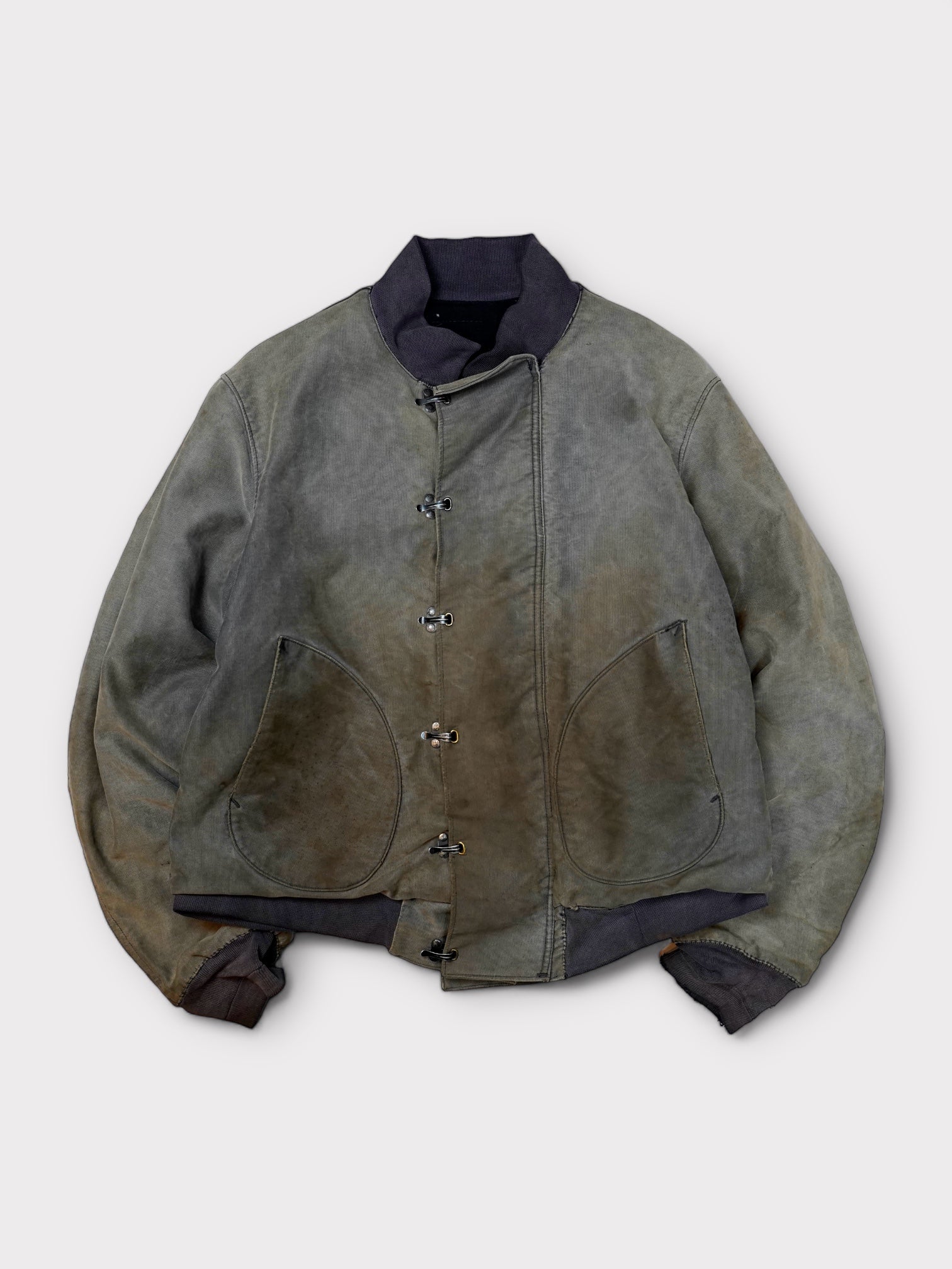 40S US.NAVY M-43 TYPE AVIREX デッキフック 40's U.S.NAVY M-43 Deck hook jacket made in USA【42】デッキ