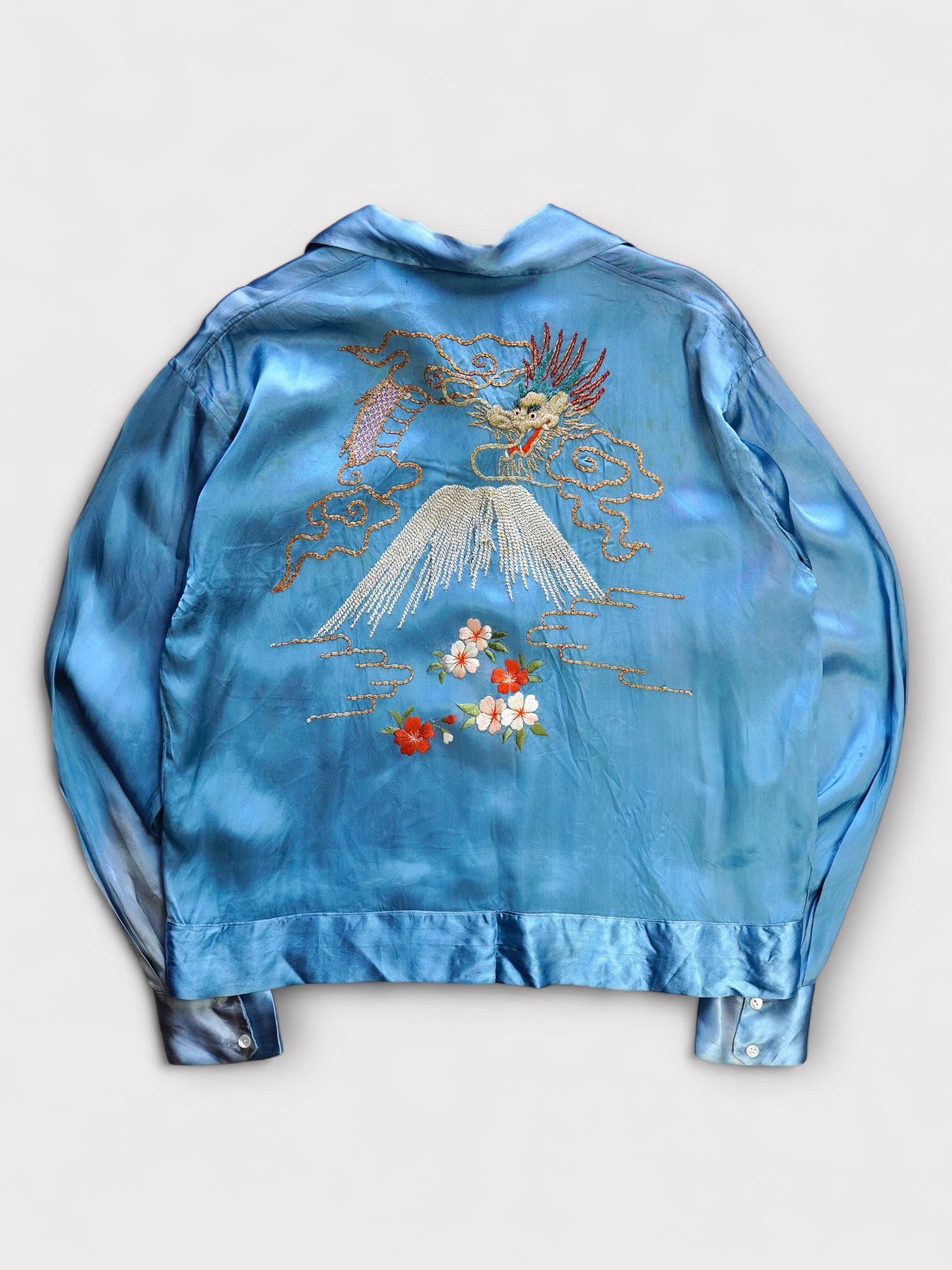 40-50's Vintage Souvenir shirt made in Japan [XL-XXL] Souvenir