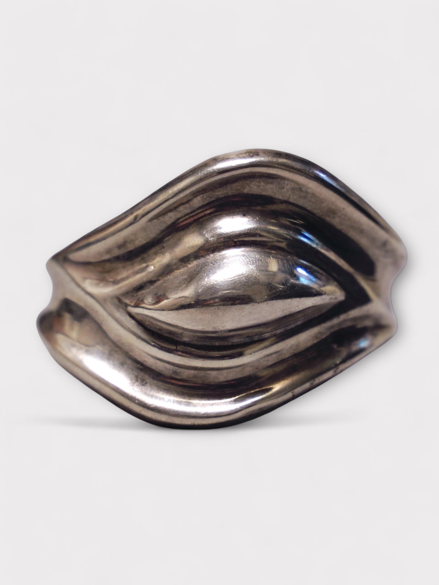 70's Mexican silver bangle made in Mexico No.8 メキシカン