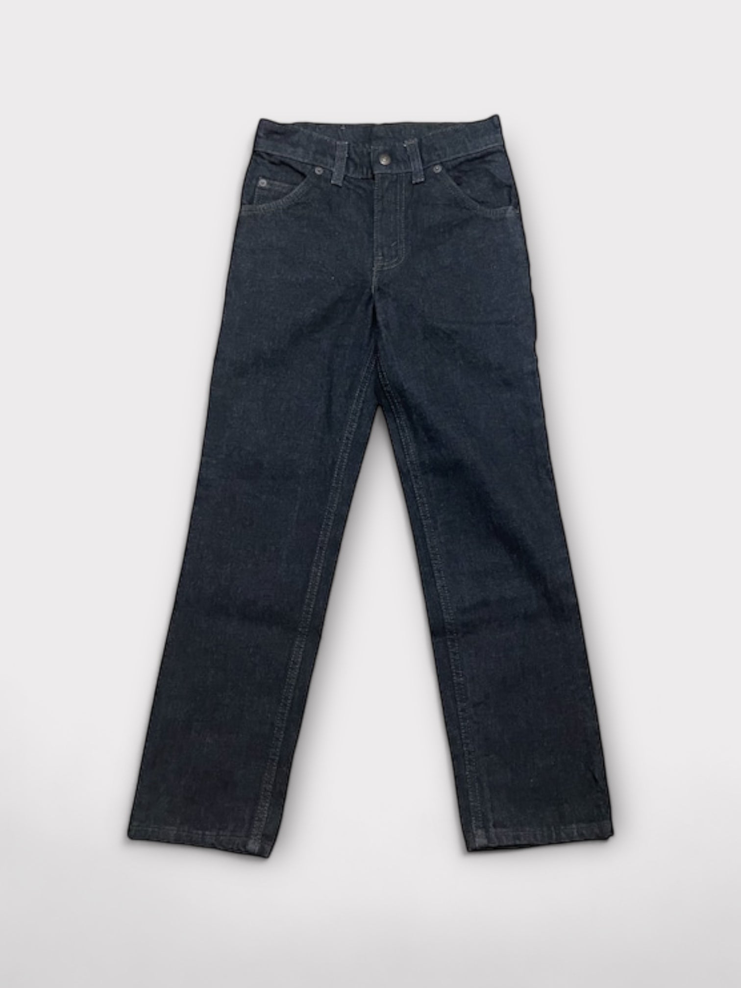 Dead stock Levi's 305 선 염색 black made in USA kids0014