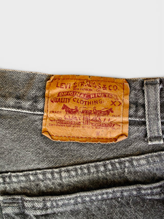90's Levi's 501 Black 先染め denim made in USA【W34 L28.5】No.1