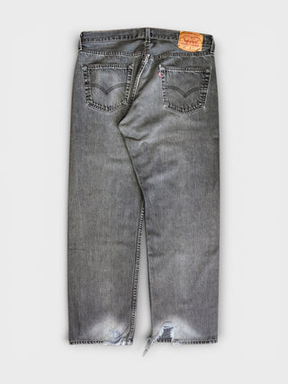 90's Levi's 501 後染めBlack denim made in Canada【W34 L29】No.2