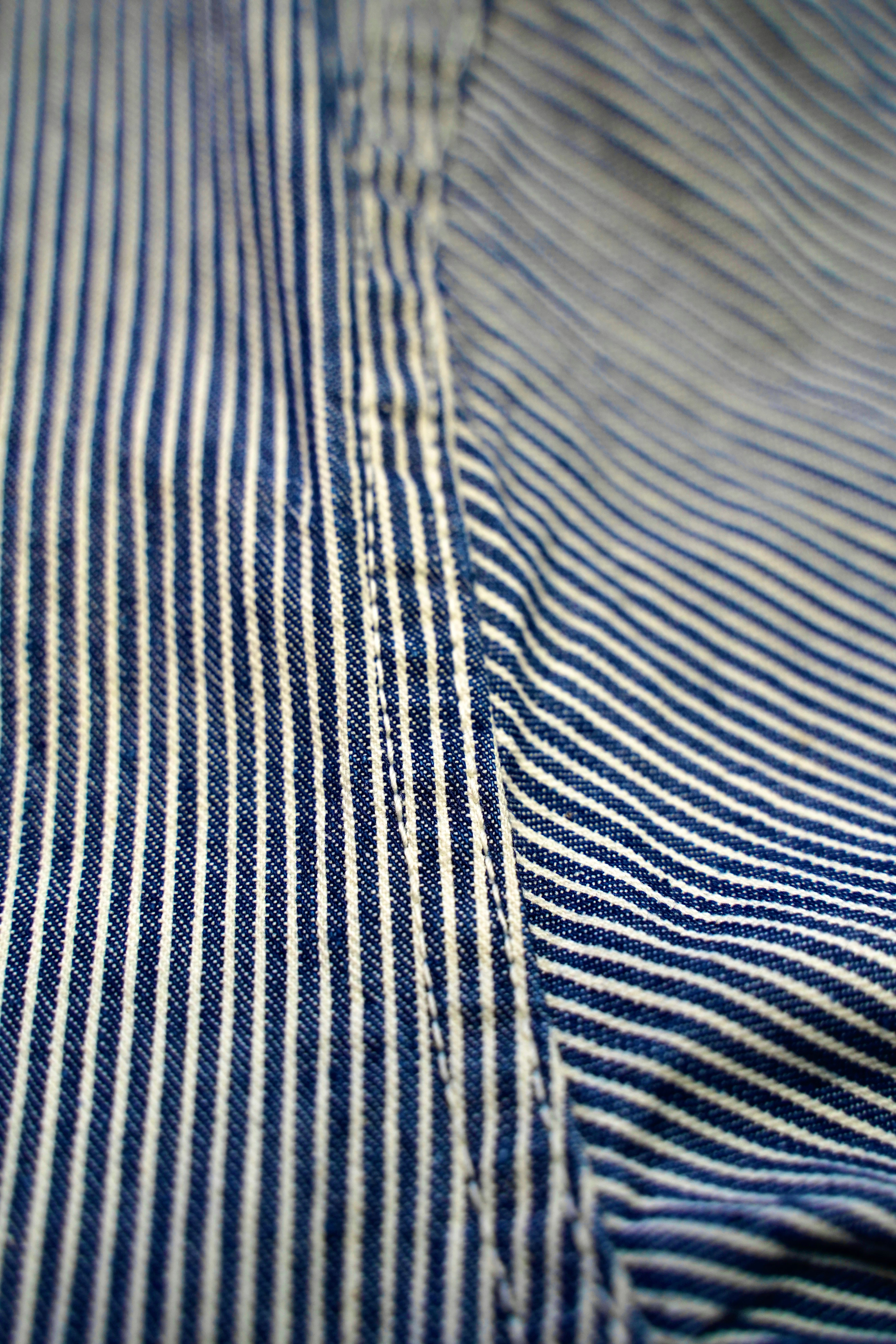 50's NEVER RIPUM Hickory coverall made in USA 【48-50】50年代