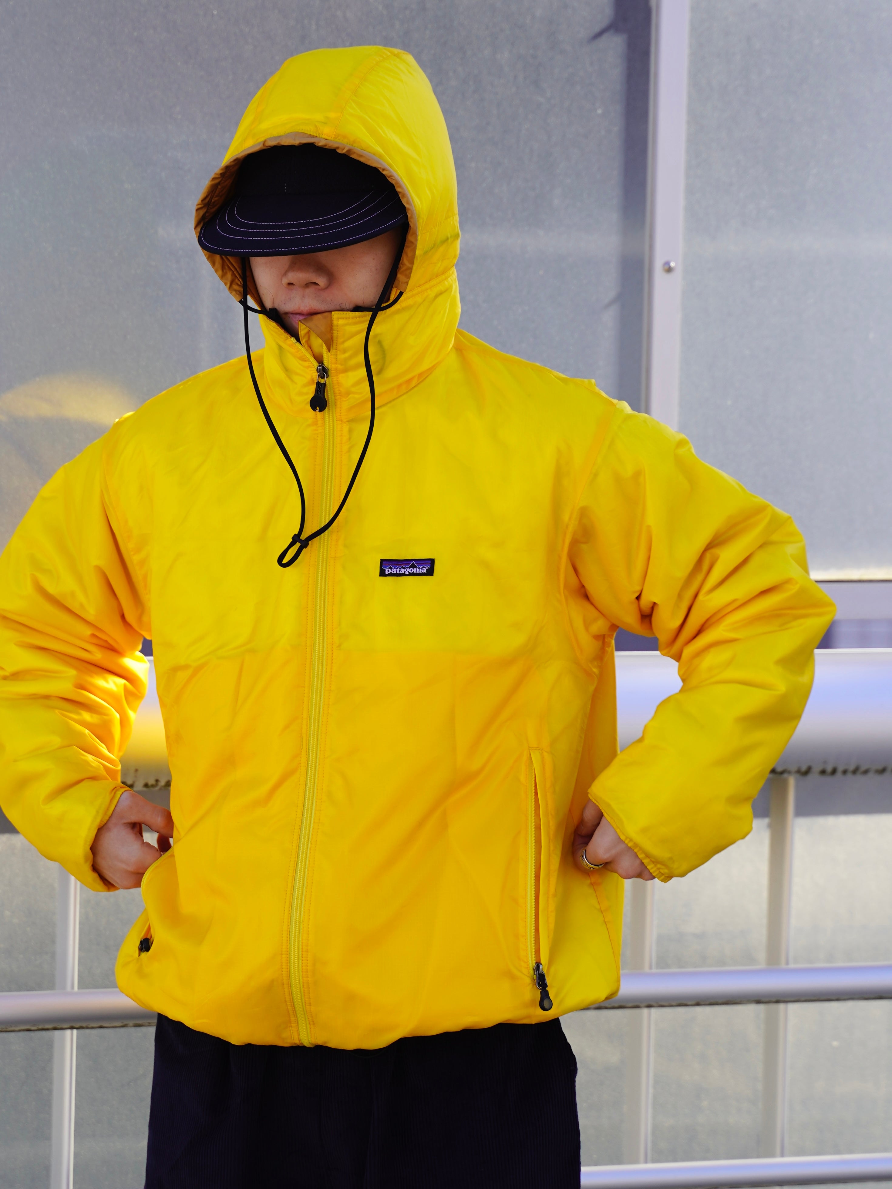 【美品】Patagonia パタゴニア パフボールセーター イエロー 黄色 M Deadstock 00's Patagonia Puff-Ball Sweater made in Thailand 【M