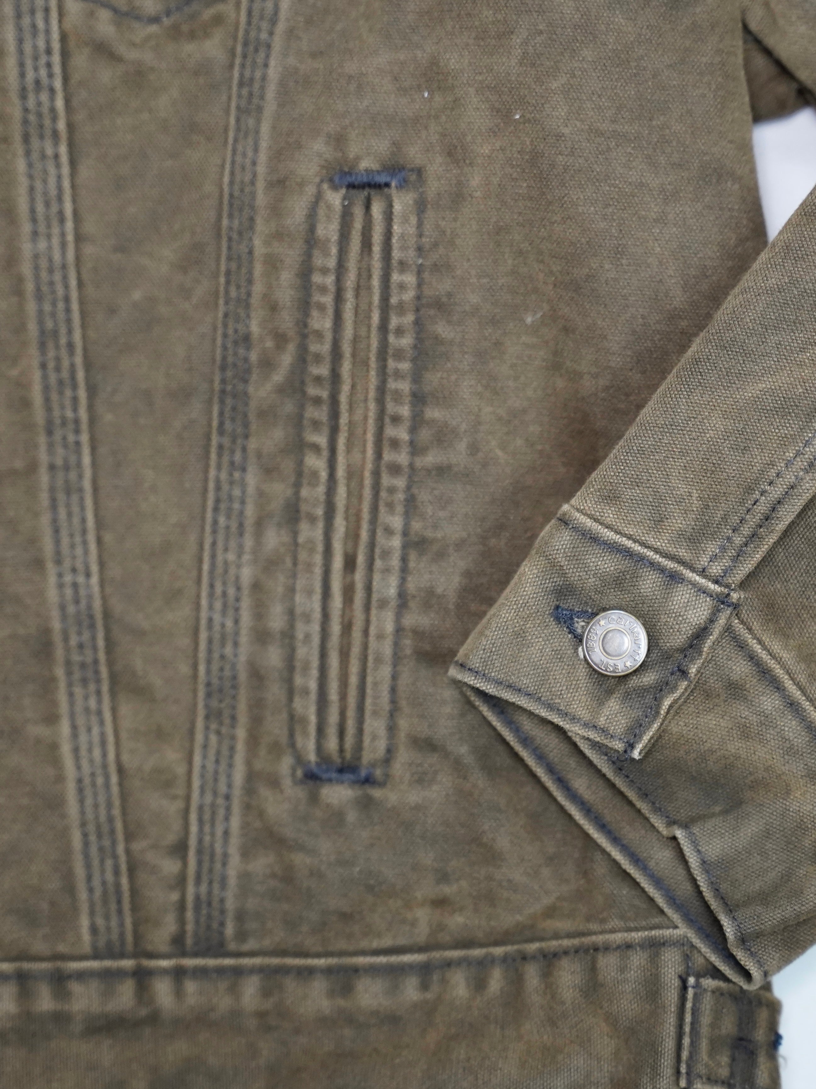 Deadstock 90's Carhartt Washed Tracker Jacket JB142 