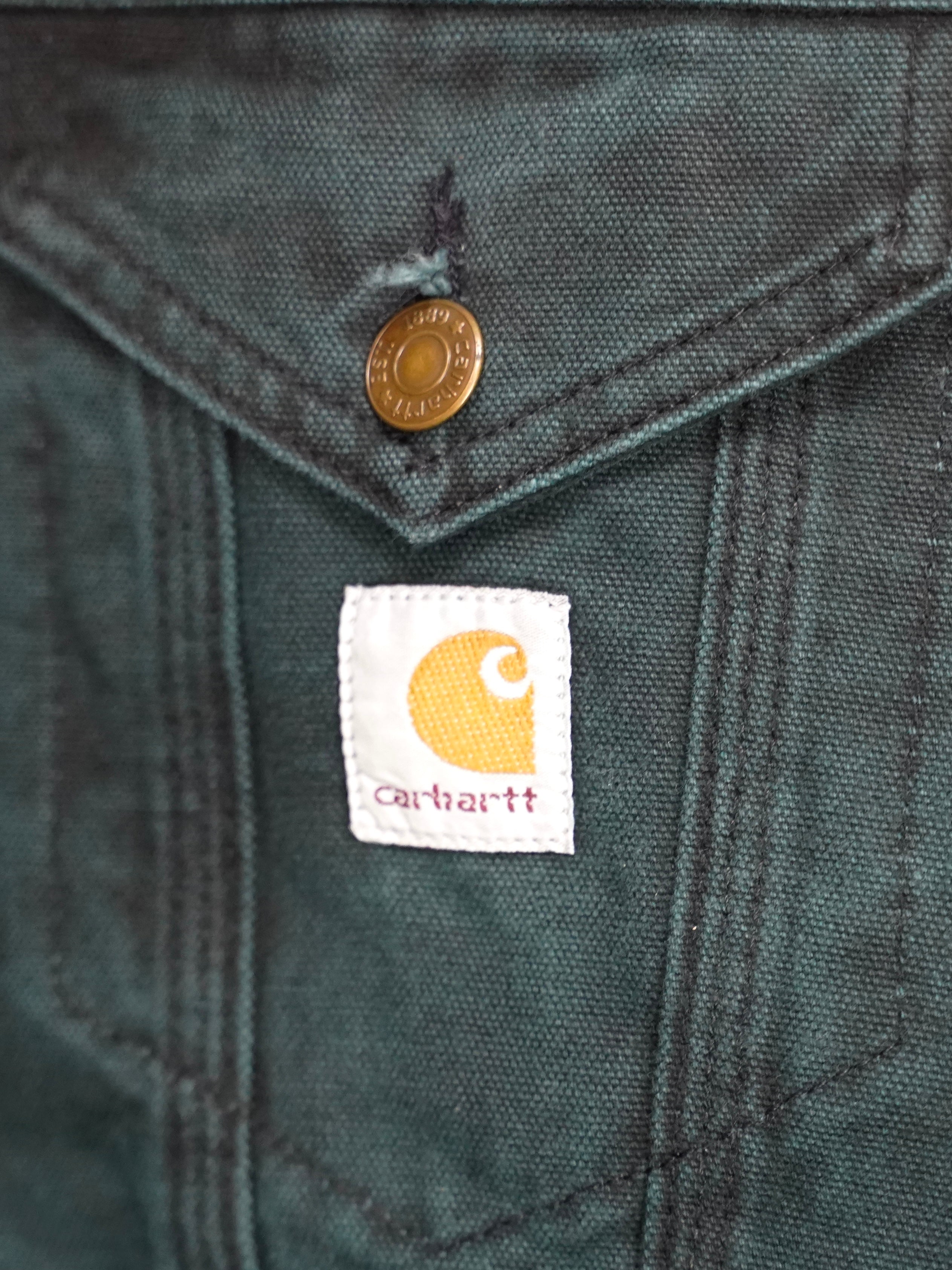 Deadstock 90's Carhartt Washed Tracker Jacket JB143 