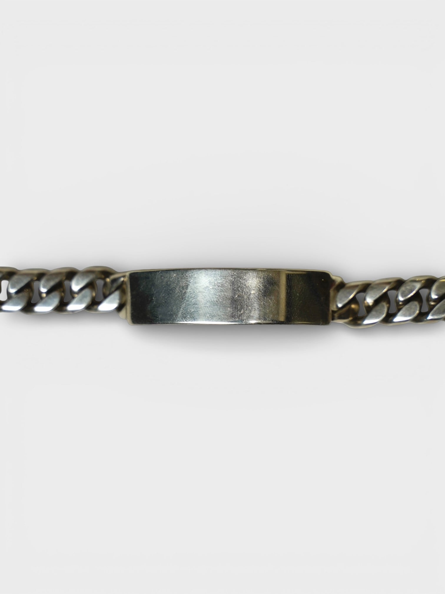 Vintage Mexican Silver ID Bracelet ヴィンテージ メキシカン