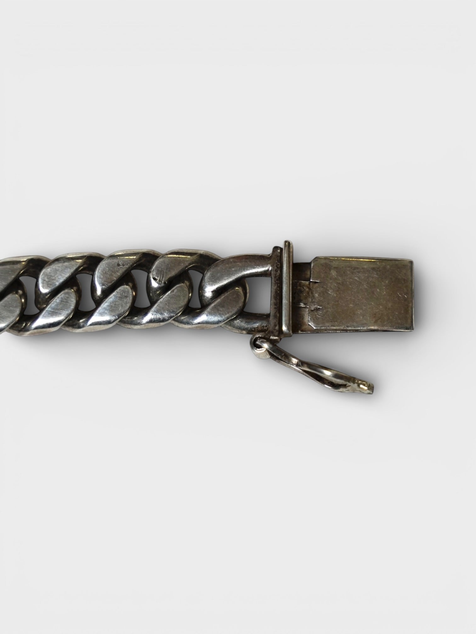 Vintage Mexican Silver ID Bracelet ヴィンテージ メキシカン