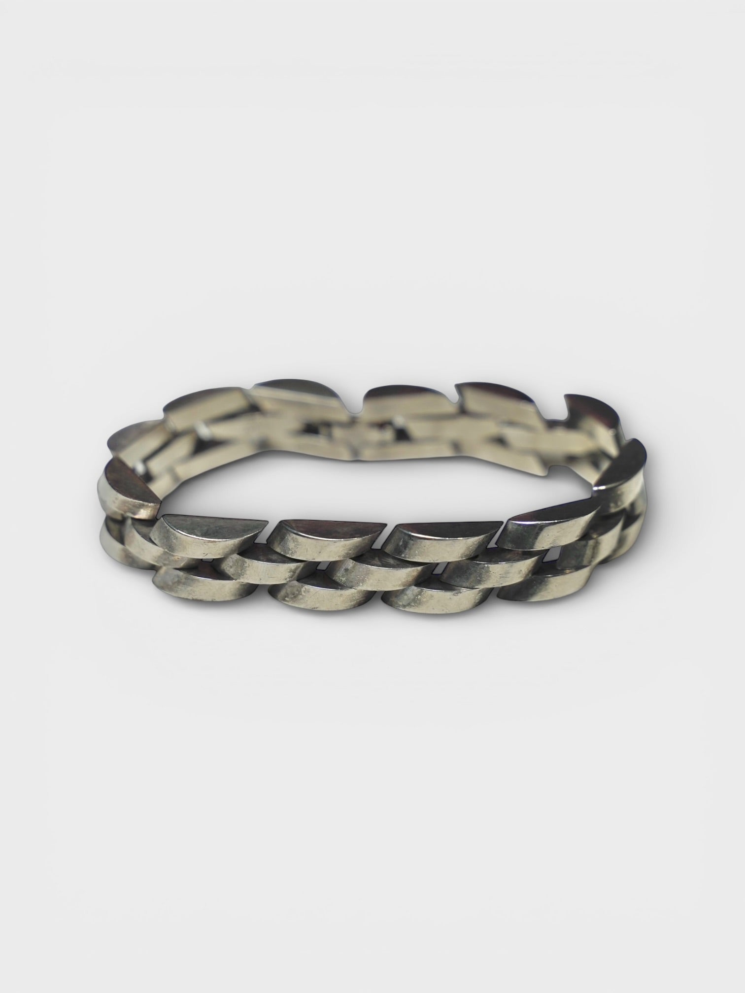 ビンテージ　MEXICO TAXCO シルバー　バングル 40's Mexico Taxco Silver Bracelet No.10 ヴィンテージ メキシカン