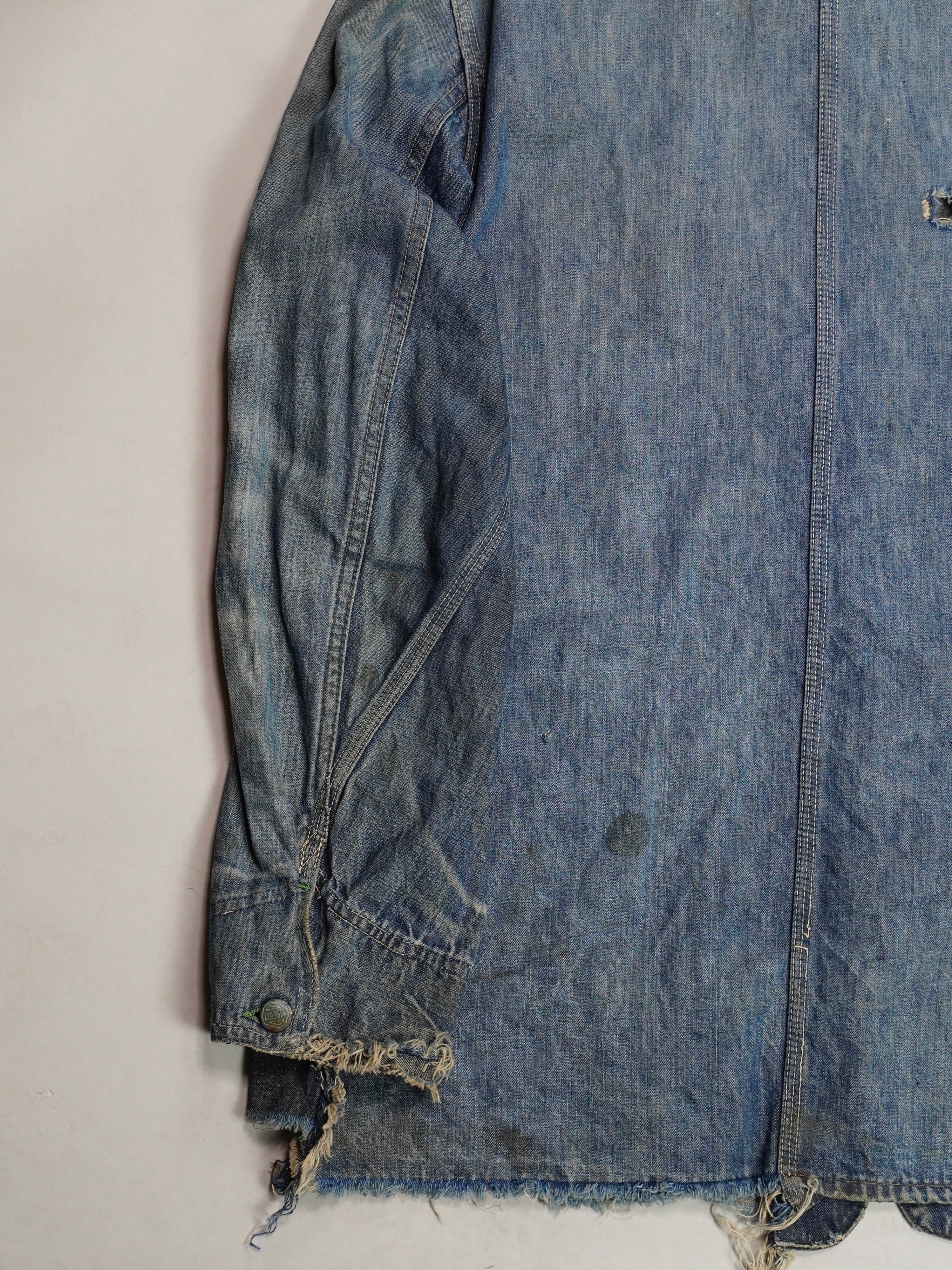 40's LIBERTY Denim coverall made in USA【40】大戦カバーオール