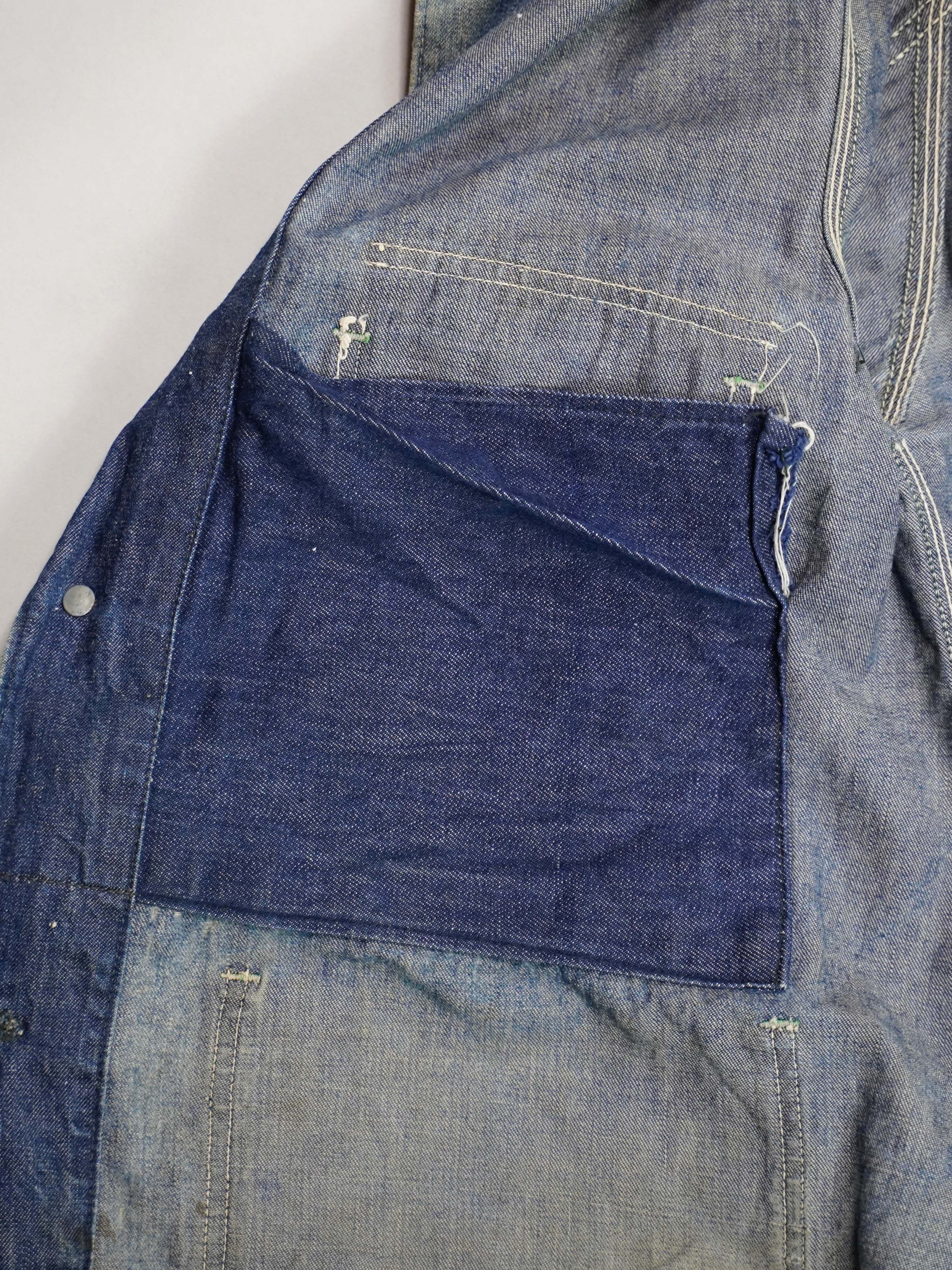 40's LIBERTY Denim coverall made in USA【40】大戦カバーオール