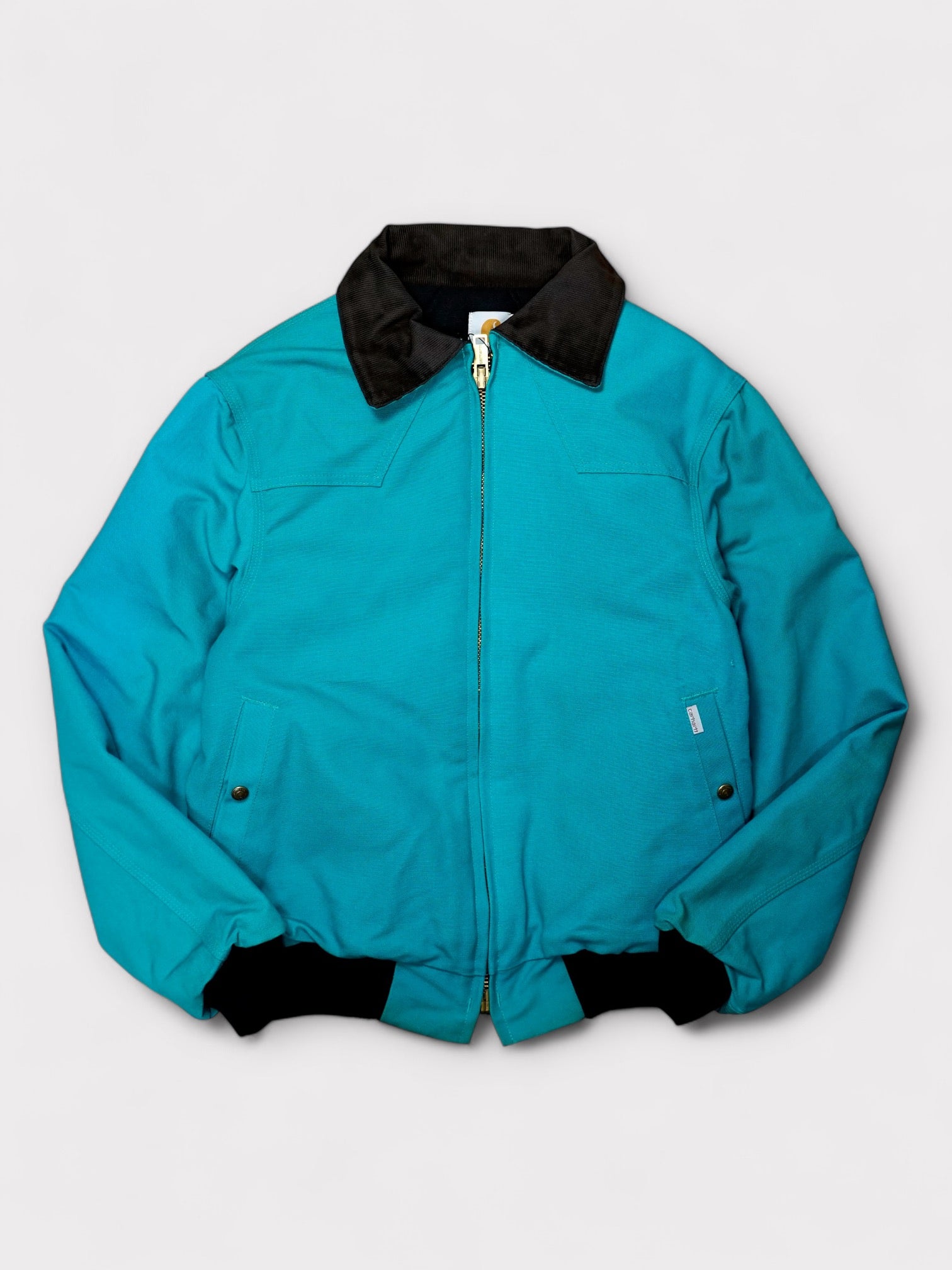 Deadstock 90's Carhartt Santa Fe Jacket JQ441 "TEAL" made in USA 【M】カーハート サンタフェジャケット ティール