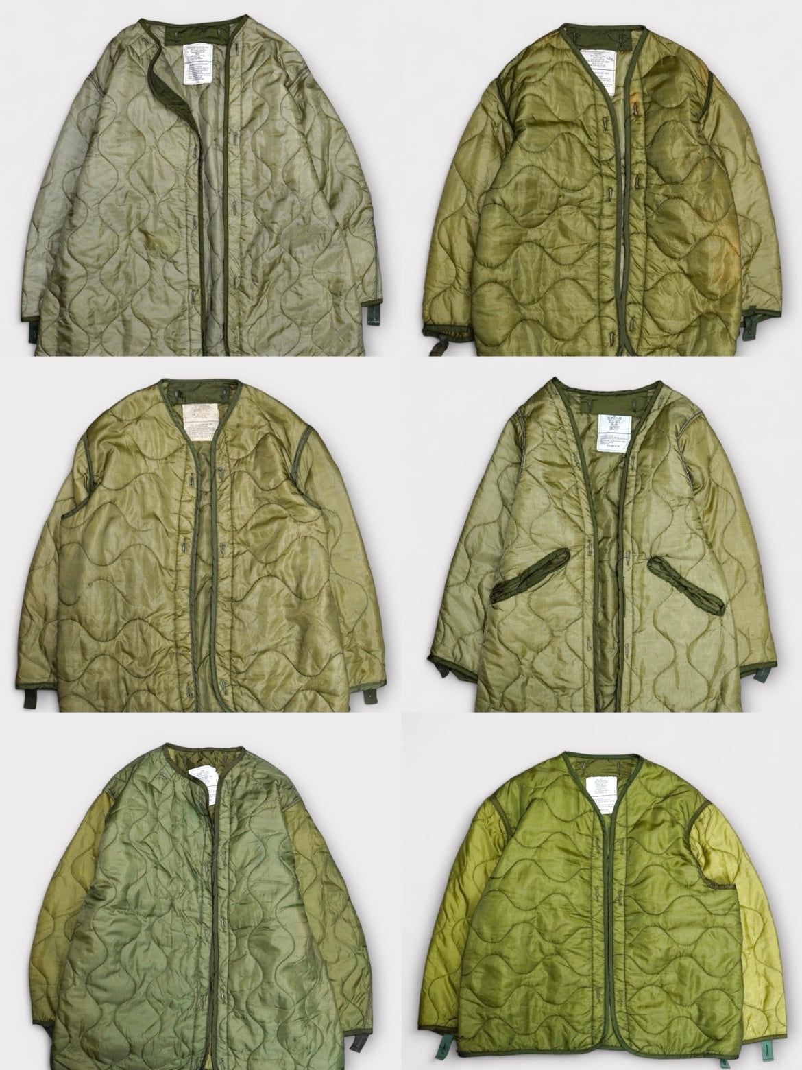 70-80's U.S.ARMY M-65 Field jacket & Fishtail liner made in USA フィールドジャケット フィッシュテール ライナー