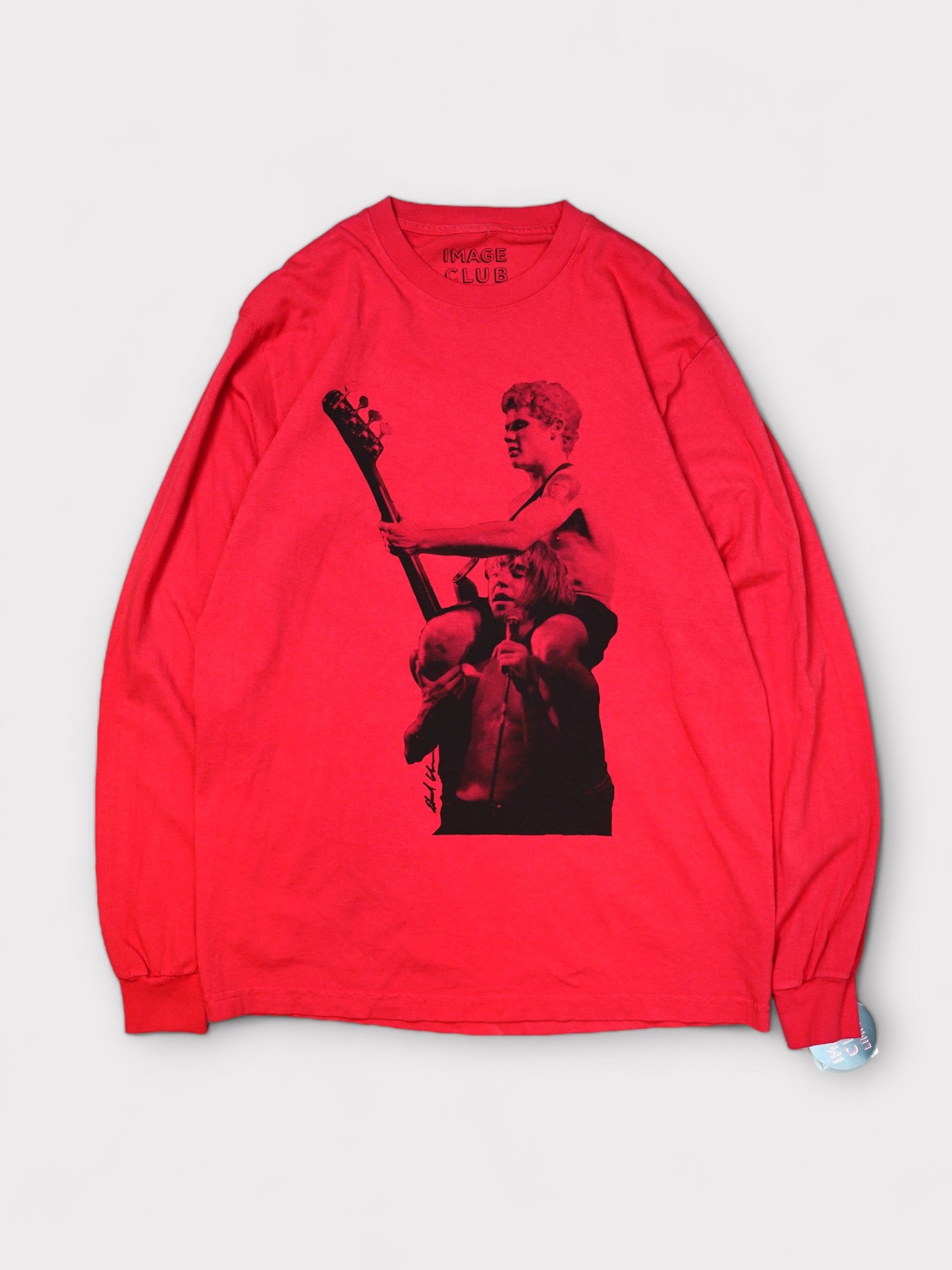 IMAGE CLUB Ltd Sample "RED HOT CHILI PEPPERS" Photo by Edcolver L/S made in USA【M】イメージクラブリミテッド レッドホットチリペッパーズ