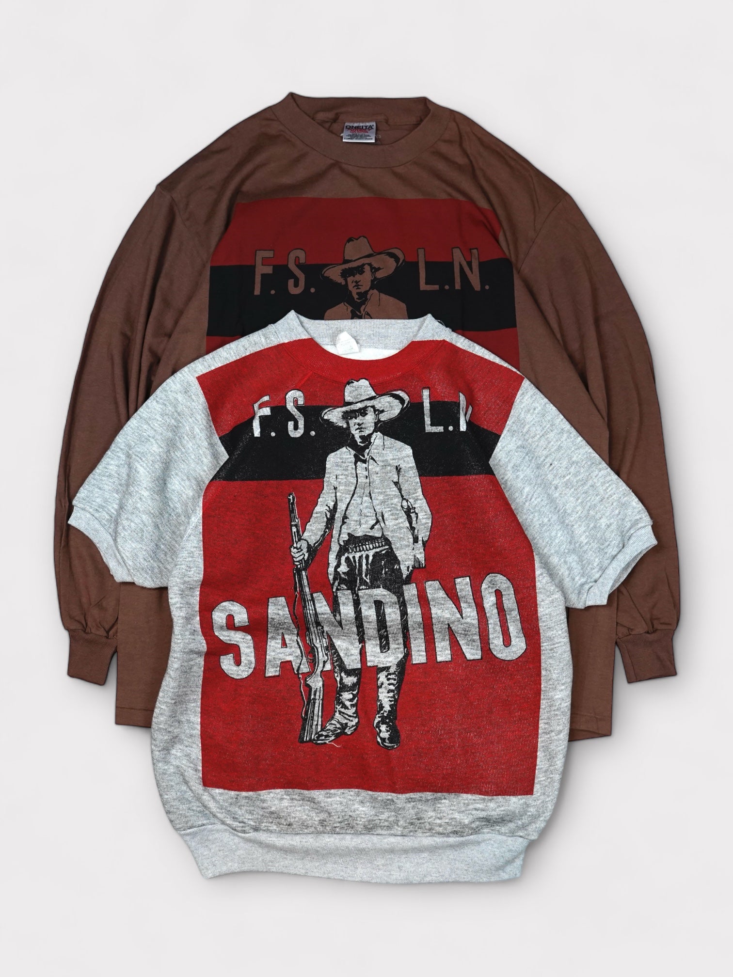 Deadstock 80-90's "The Clash" SANDINO Fifth Column design "Chris Townsed" hand printed in England フィフスコラム ザ・クラッシュ