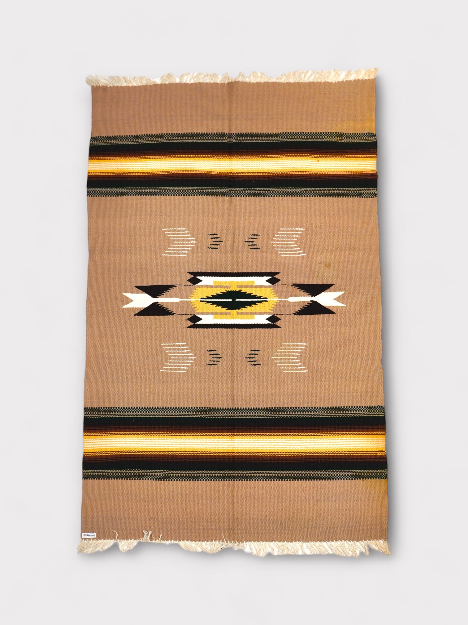 90's ORTEGA'S Chimayo rug made in USA【208cm×130cm】 ⁡オルテガ チマヨラグ