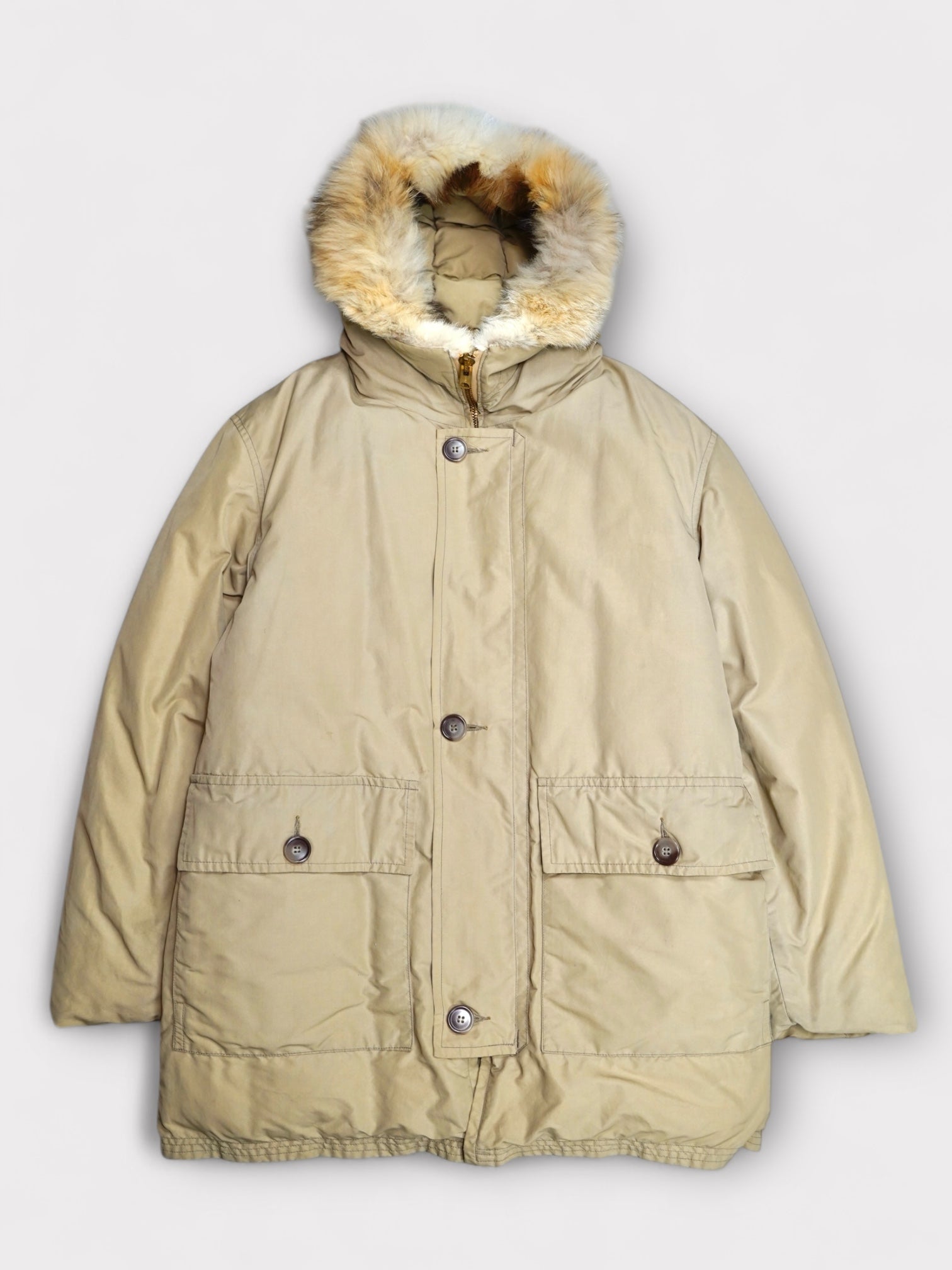 60's BAUER DOWN Polar Parka made in USA【L】バウアーダウン ポーラーパーカー 日の出タグ