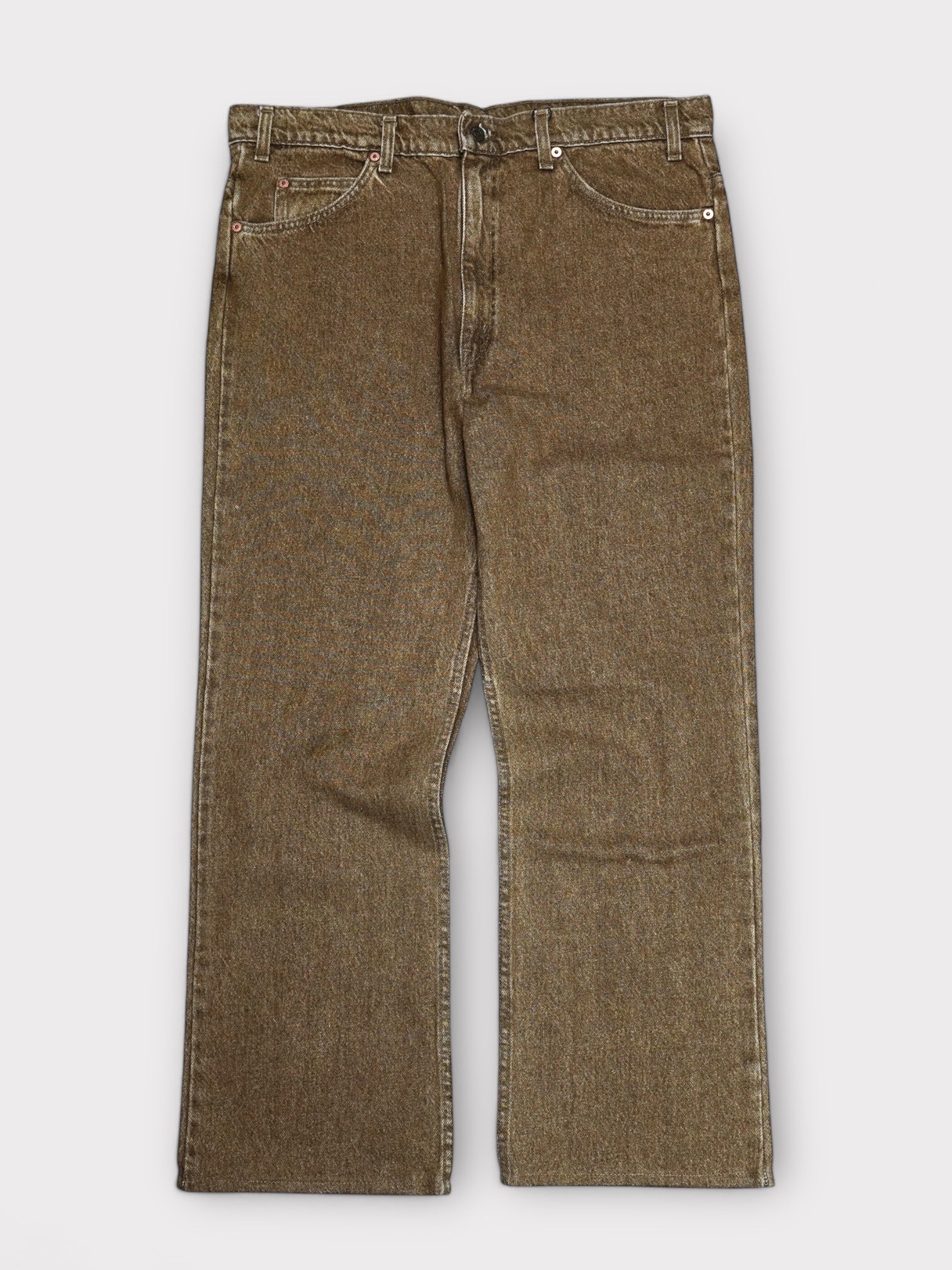 Deadstock 90’s Levi's 517 先染めBrown made in USA【W38 L28.5】先染めブラウン