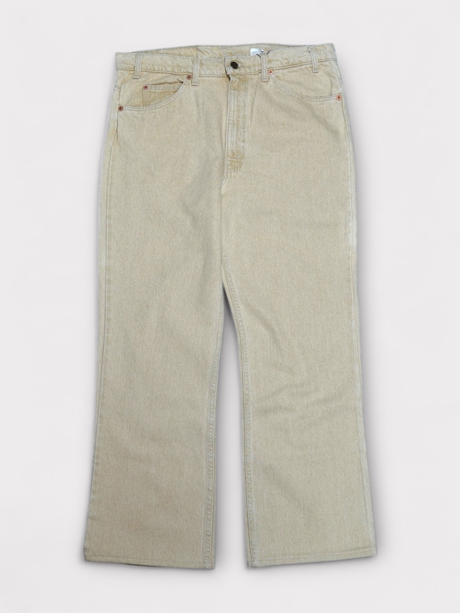 Deadstock 90’s Levi's 517 先染めLight Beige made in USA【W38 L28.5】先染めライトベージュ