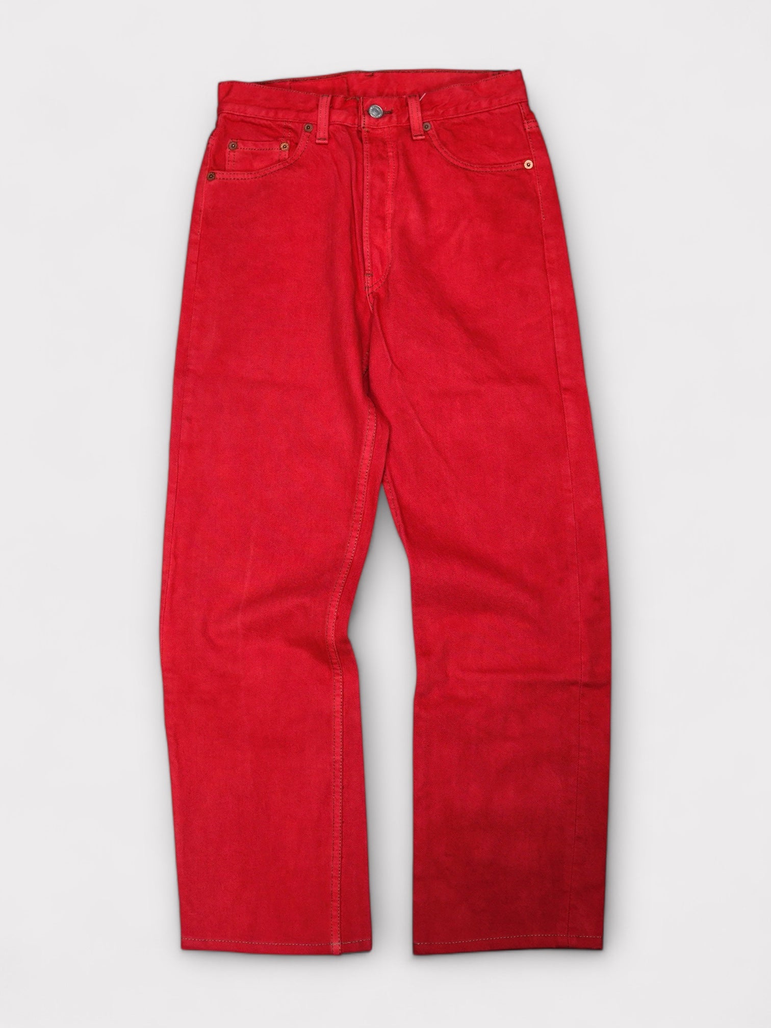 Deadstock 90’s Levi's 501 後染めRed made in USA【W28 L28】リーバイス