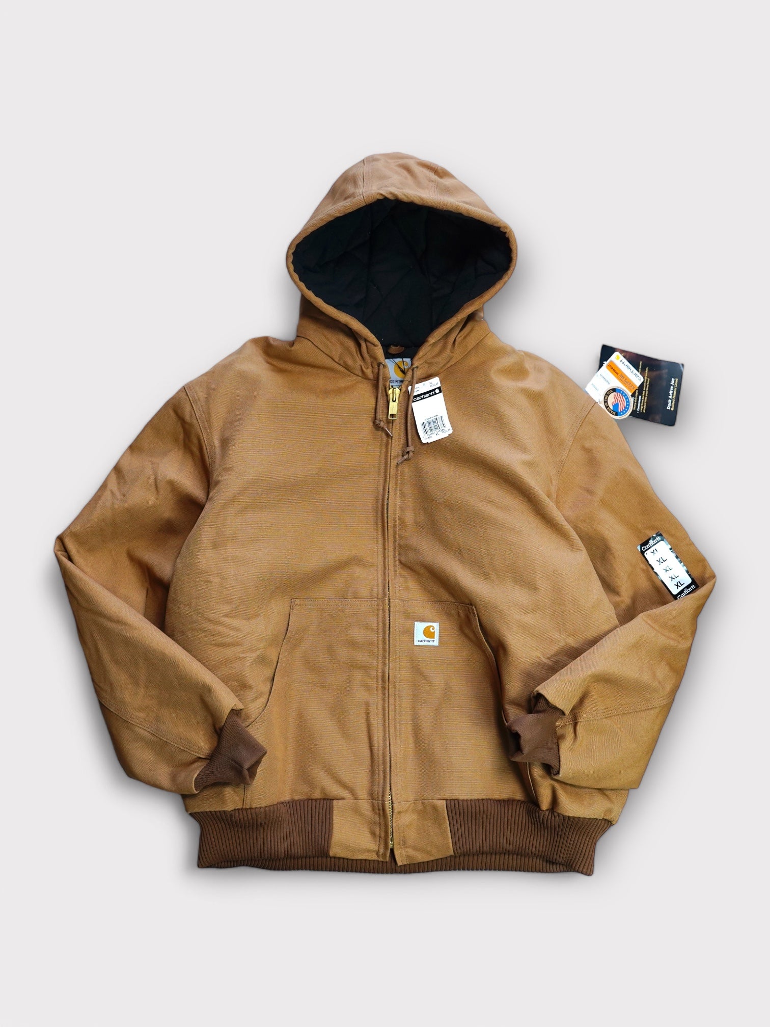 Deadstock 10-13's Carhartt Active Jacket made in USA カーハート アクティブジャケット ブラウンダック