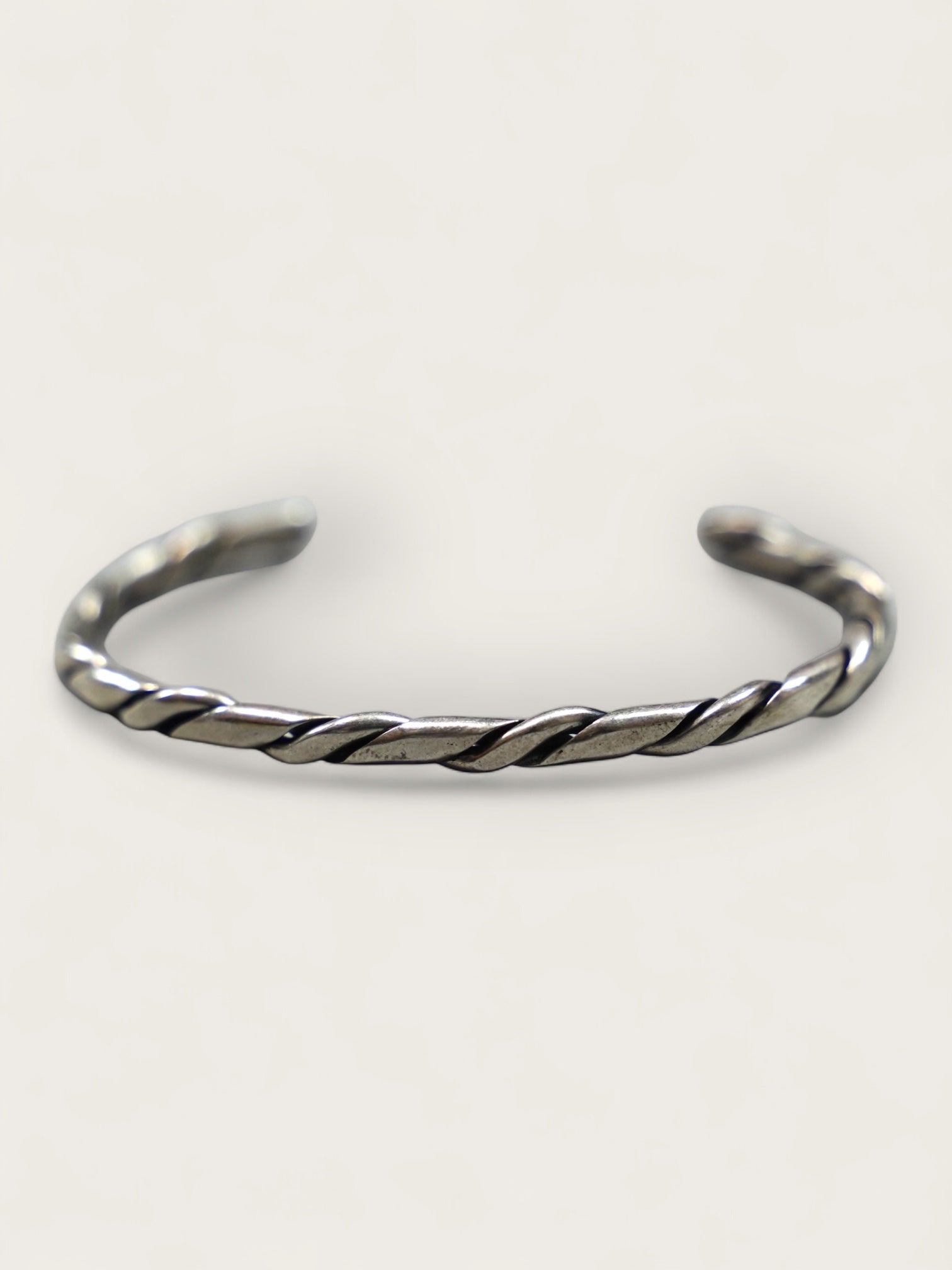Navajo Ben Tahe Silver Bangle No.15 ナバホ族 ベンタヒ シルバーバングル ツイスト