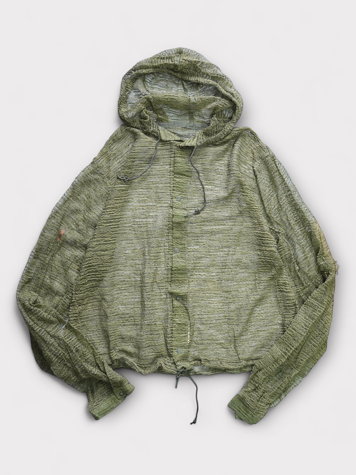 Dead Stock 70-80's USARMY Jacket Insect Repellent made in USA【L】미국군 모스키트넷 파커 