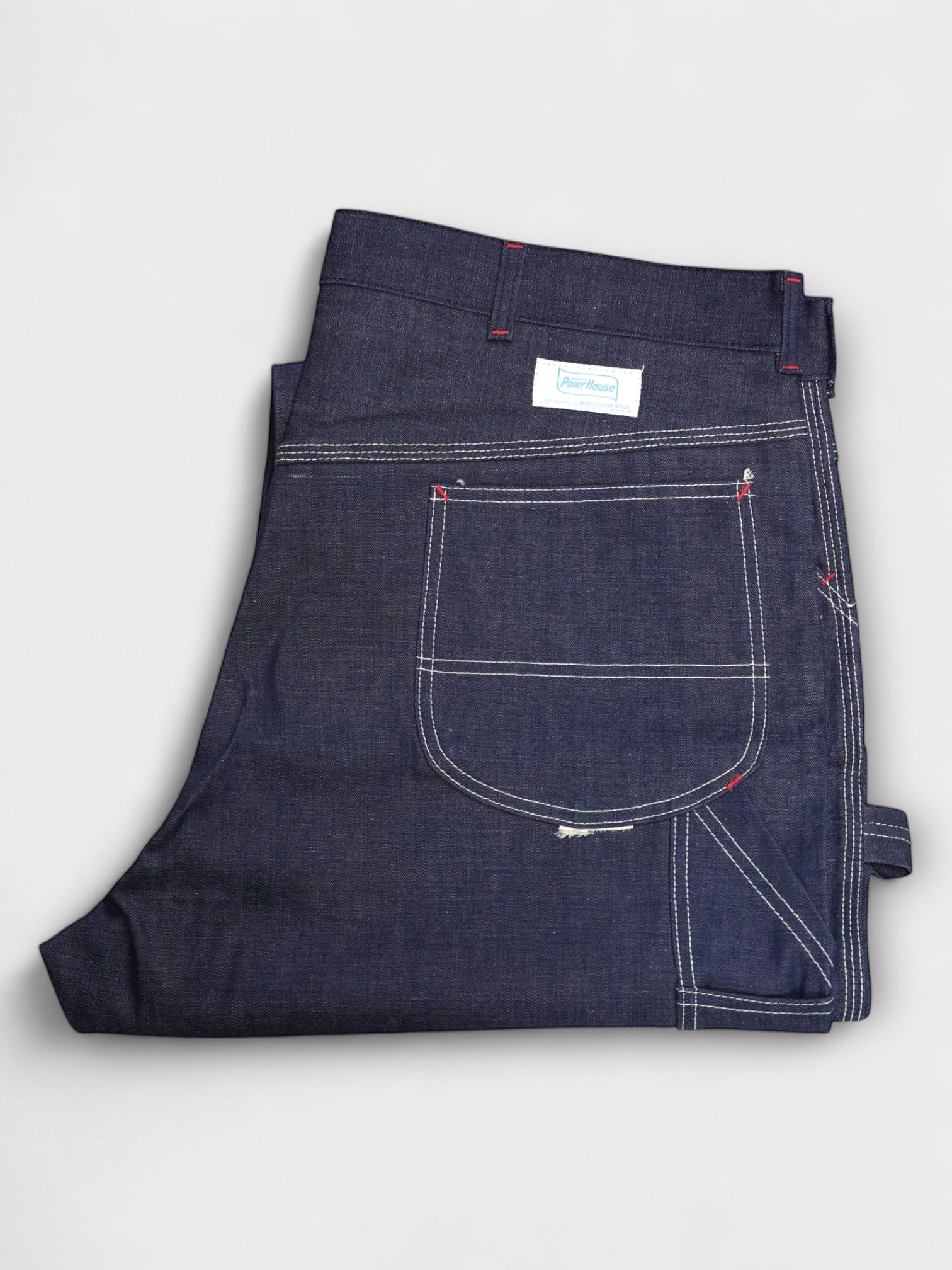 Dead stock 60's POWR HOUSE Denim painter pants made in USA【W40 L31】パワーハウス デニムペインターパンツ