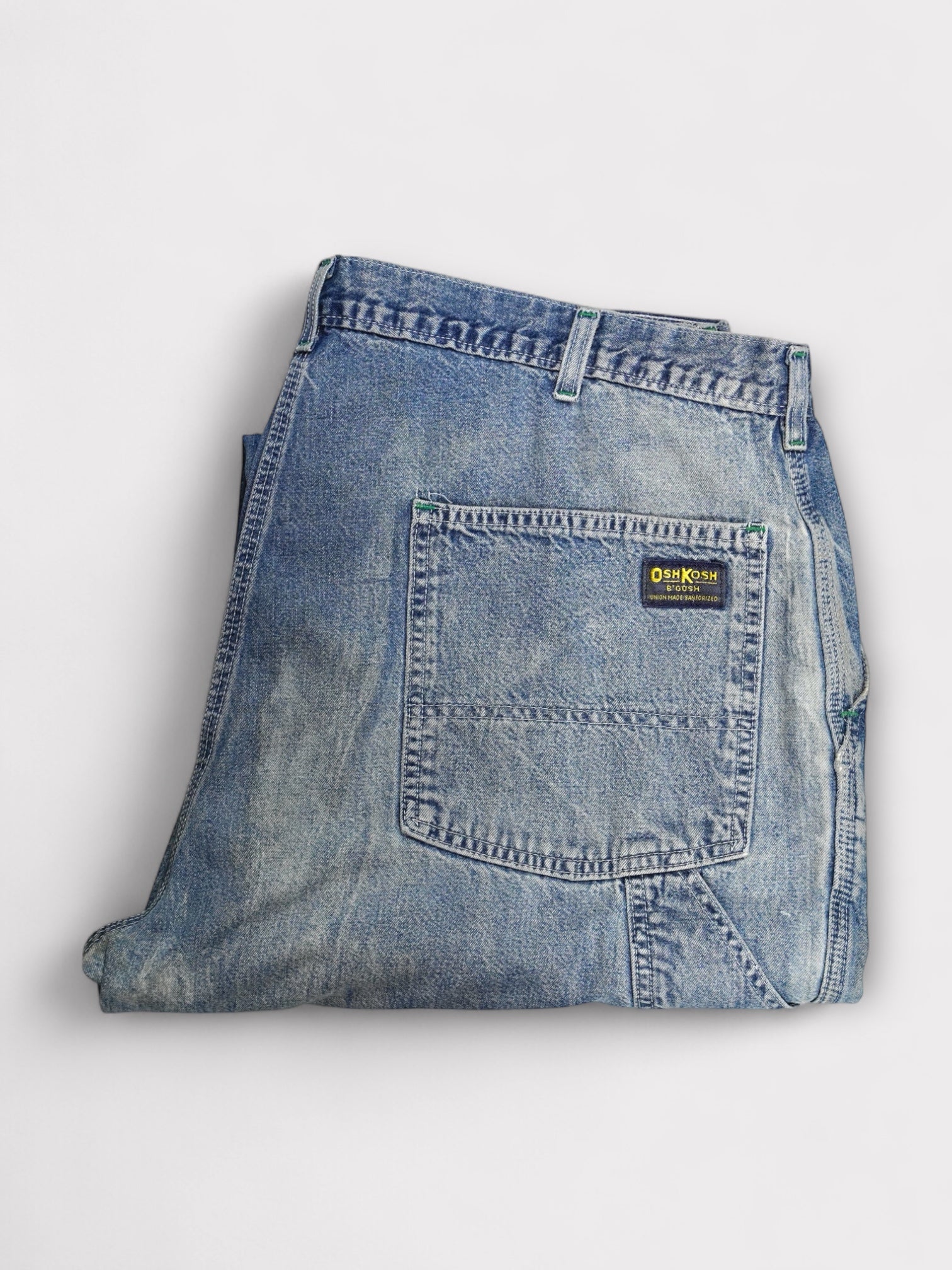 80's OSHKOSH Denim painter pants made in USA【W38 L27】オシュコシュ デニムペインターパンツ