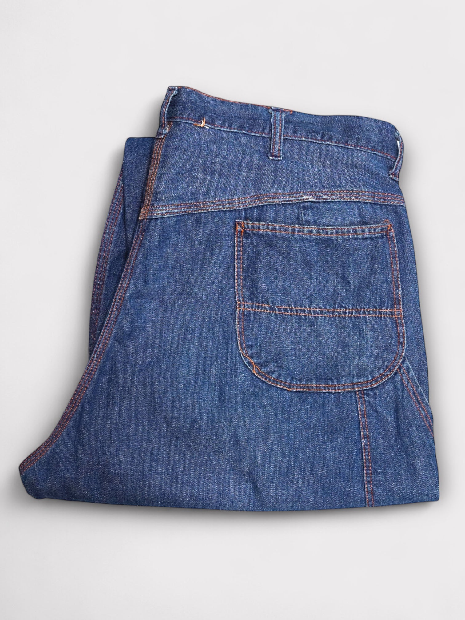 50-60's Unknown Denim painter pants made in USA【W38 L29】デニムペインターパンツ