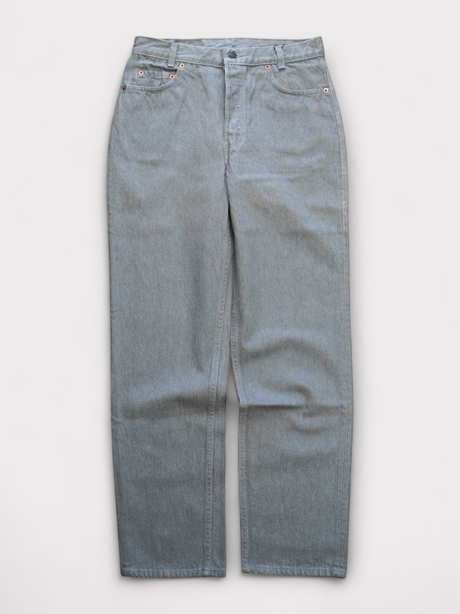 Deadstock 90’s Levi's 701 student 先染めGray made in USA【W31 L30】リーバイス