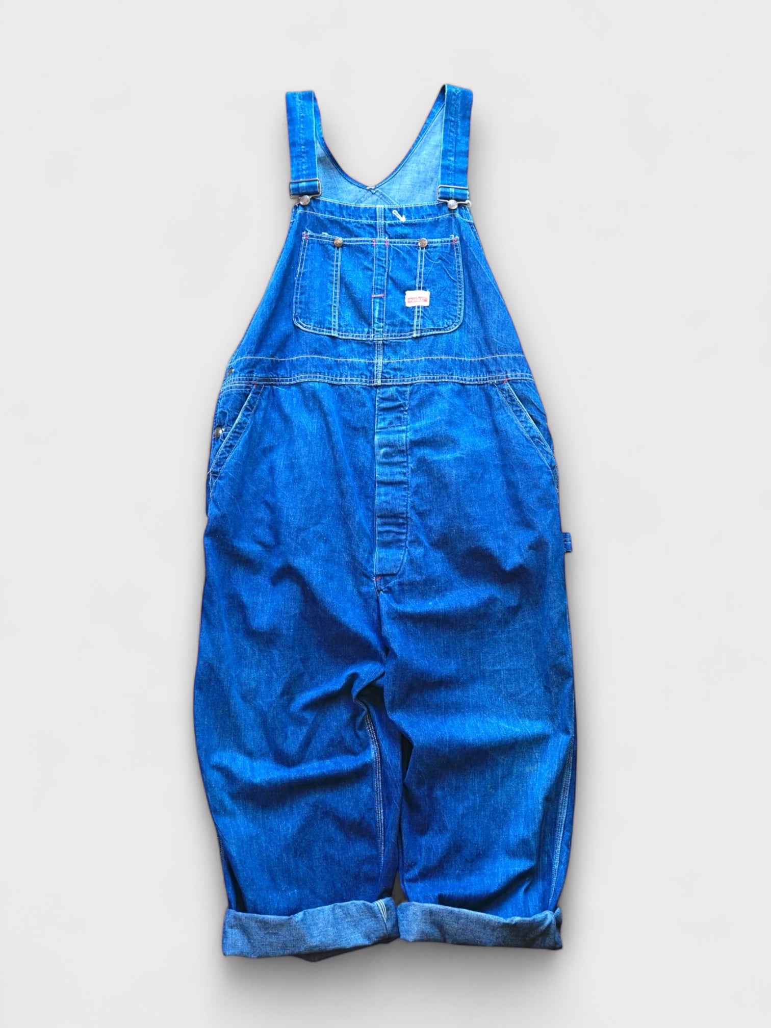 50's PAYDAY Denim overall made in USA【W46 L29】No.1 ペイデイ デニムオーバーオール