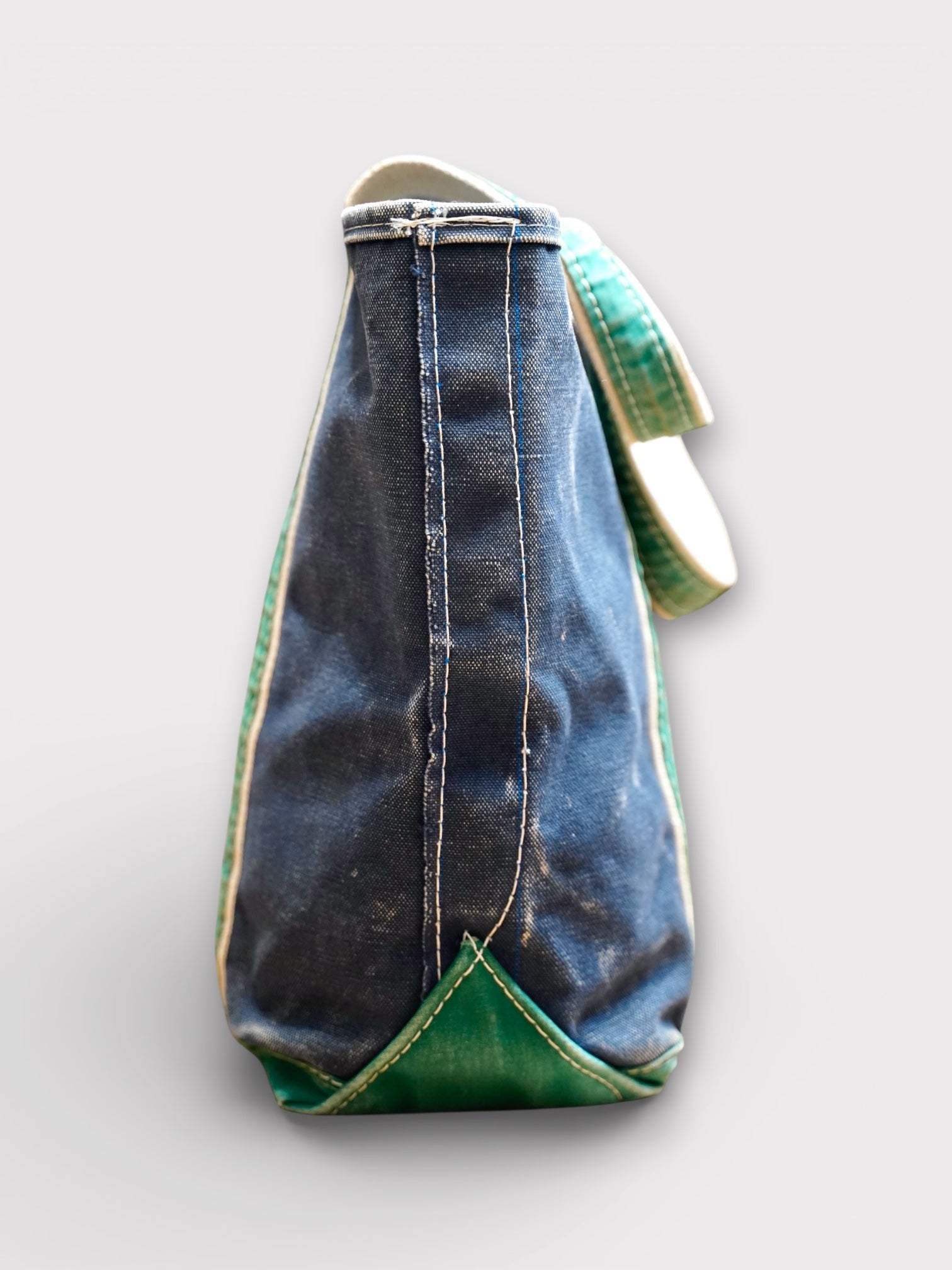 80's L.L.Bean Deluxe Tote 縦型ポケ付き made in USA【M】エルエル