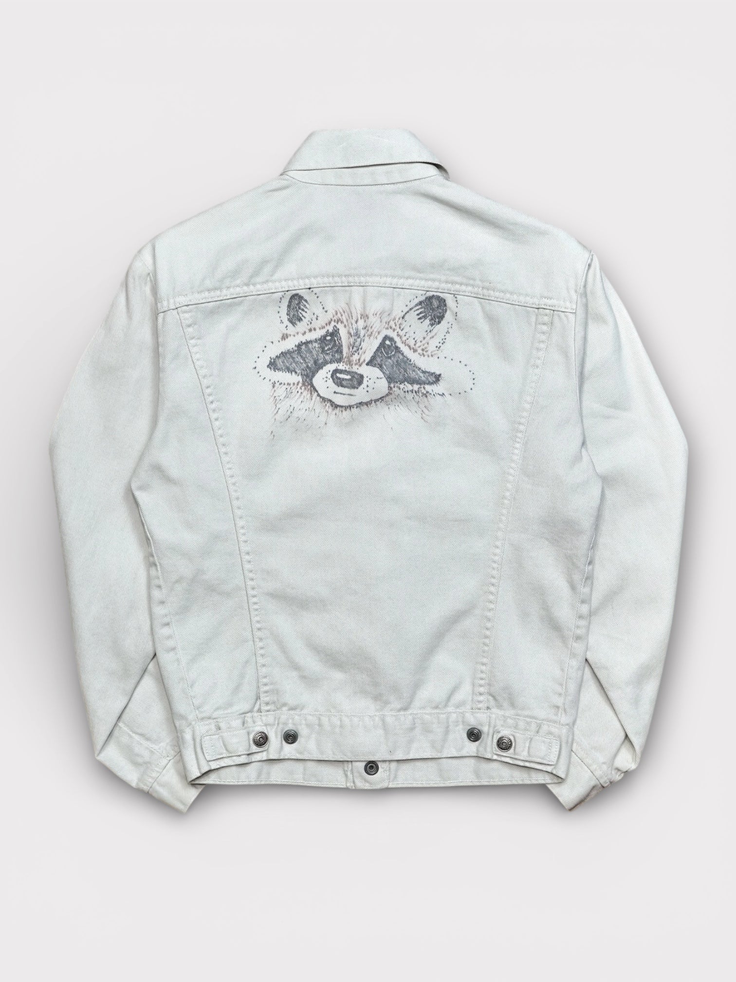 90s 香港製 WHITE Levi's 70505 ブラック 40 カツラギ 70's Levi's 70505 tracker jacket ”カツラギ” made in USA【34
