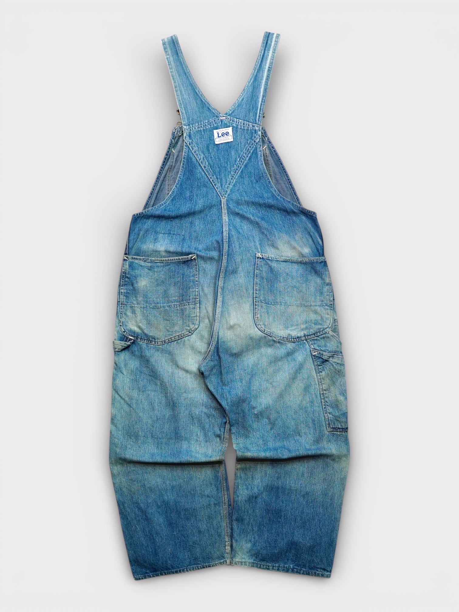 40's Lee Denim overall made in USA【W40 L25】No.16 リー デニム オーバーオール – LIOT